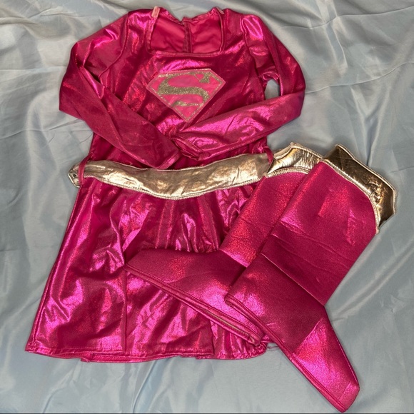 Other - Supergirl pink Halloween costume size small